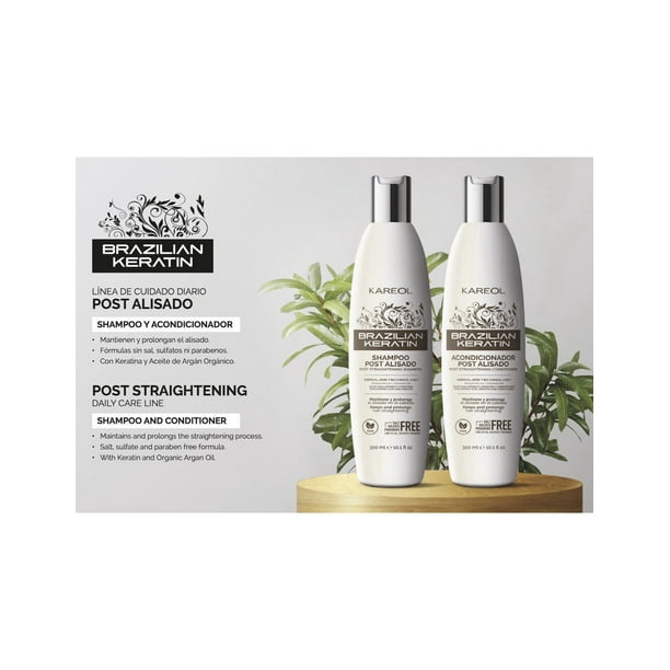 Kareol Shampoo Post Alisado Sin Sal KAREOL SHAMPOO ANTICASPA 300ML