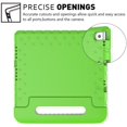 thumbnail image 5 of SUPNICE Case for New iPad 10.2 Inch 2021/2020/2019 (9th/8th/7th Generation), Shockproof Lightweight Convertible Handle Stand Protective Kids Case for iPad 10.2, iPad Air 3 10.5 2019, Green, 5 of 7