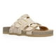 thumbnail image 4 of Sandalias Tropicana Crema Correas Trenzadas Para Niña cafe 24.5 MX, 4 of 4