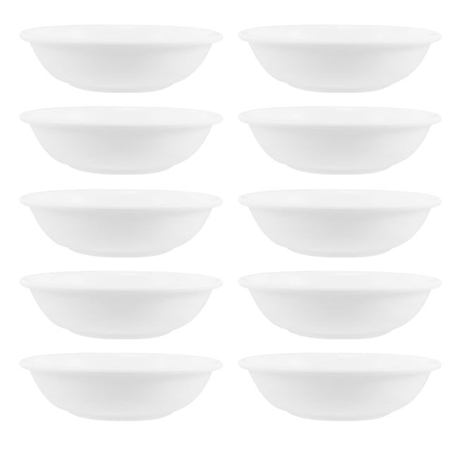 20 mini tazones de plástico para salsa, platos pequeños para aperitivos, salsas de barbacoa, vinagre, especias, salsas, vajilla de cocina para sushi