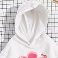 thumbnail image 7 of Qingpeng Girls Floral Print Hoodie Long Sleeve Pullover Casual Hooded Sweatshirt for Fall Season, 7 of 7