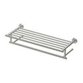 thumbnail image 2 of Gatco Latitude II 24" Minimalist Towel Rack, Satin Nickel, 2 of 2
