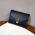thumbnail image 2 of Guardurnaity Monedero pequeño y elegante para mujer, adecuado para todas las edades, cartera triple, carteras para mujer, monedero pequeño Bolsas de mensajero y de hombro marrón, 2 of 6