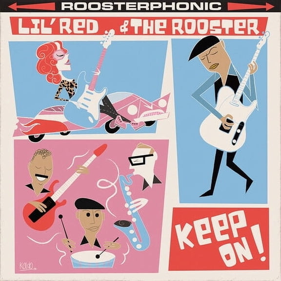 Lil' Red & the Rooster - Keep On - Music & Performance - CD