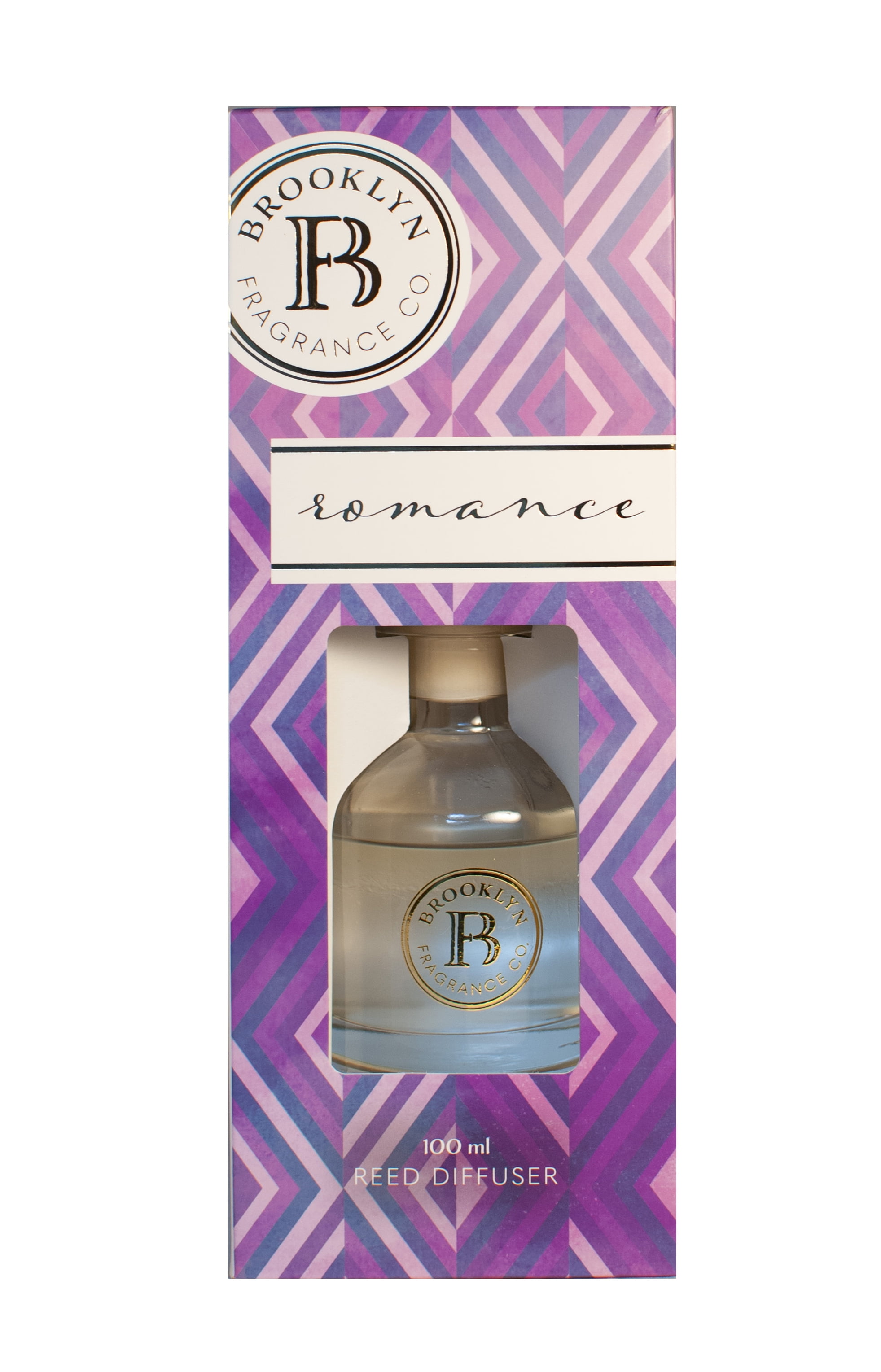 BROOKLYN FRAGRANCE CO. 100ML REED DIFFUSER ROMANCE