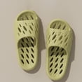 thumbnail image 2 of Slippers for Women,Summer Slippers Indoor Outdoor Bathroom Shower Comfortable Slide Sandals Shoes For Ladies,Womens Slippers,Green,8.5, 2 of 3