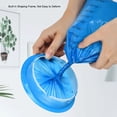 thumbnail image 3 of Bolsos De Emesis Del Viaje, Uso Húmedo Seco Azul Del Bolso Disponible Del Vómito Del PE Para La Comida Campestre, 3 of 8