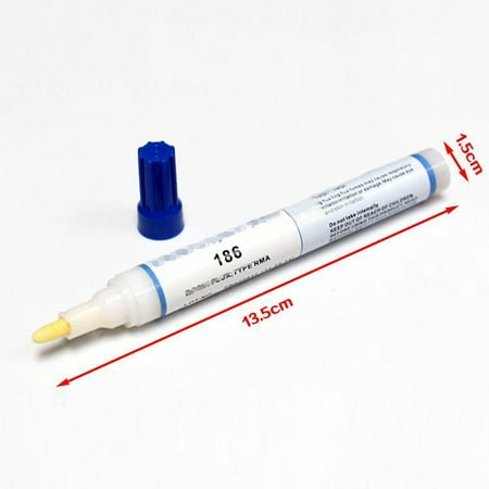 

Mduoduo 1 Pcs 186 Rosin Capacity Environmentally Friendly No-Clean Flux Pen 10ml