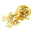 thumbnail image 4 of Swarovski Crystal Green Frog Lapel Pin, 4 of 4
