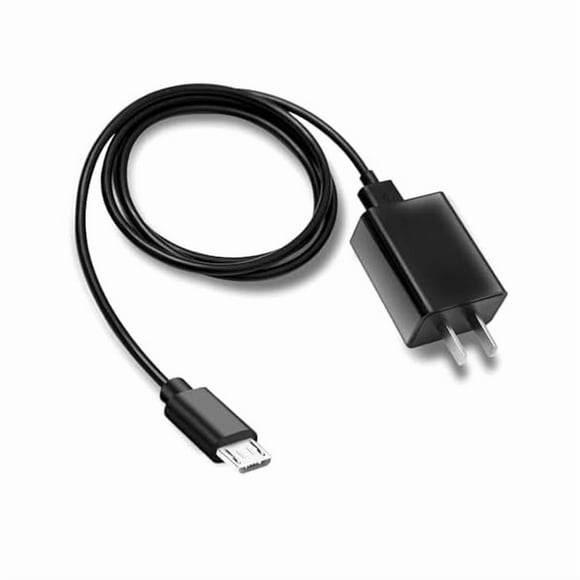 LinQingQ 5V 2A 1A Fast Wall Charger 6ft Micro USB Type B Charging Cable for Kindle Paperwhite 2-13, Oasis E-Reader, Fire HD HDX 6 7 8 10 Plus Kids Pro,Galaxy S7/S6/S5/S4/S2/S3/LG Android Phone & More