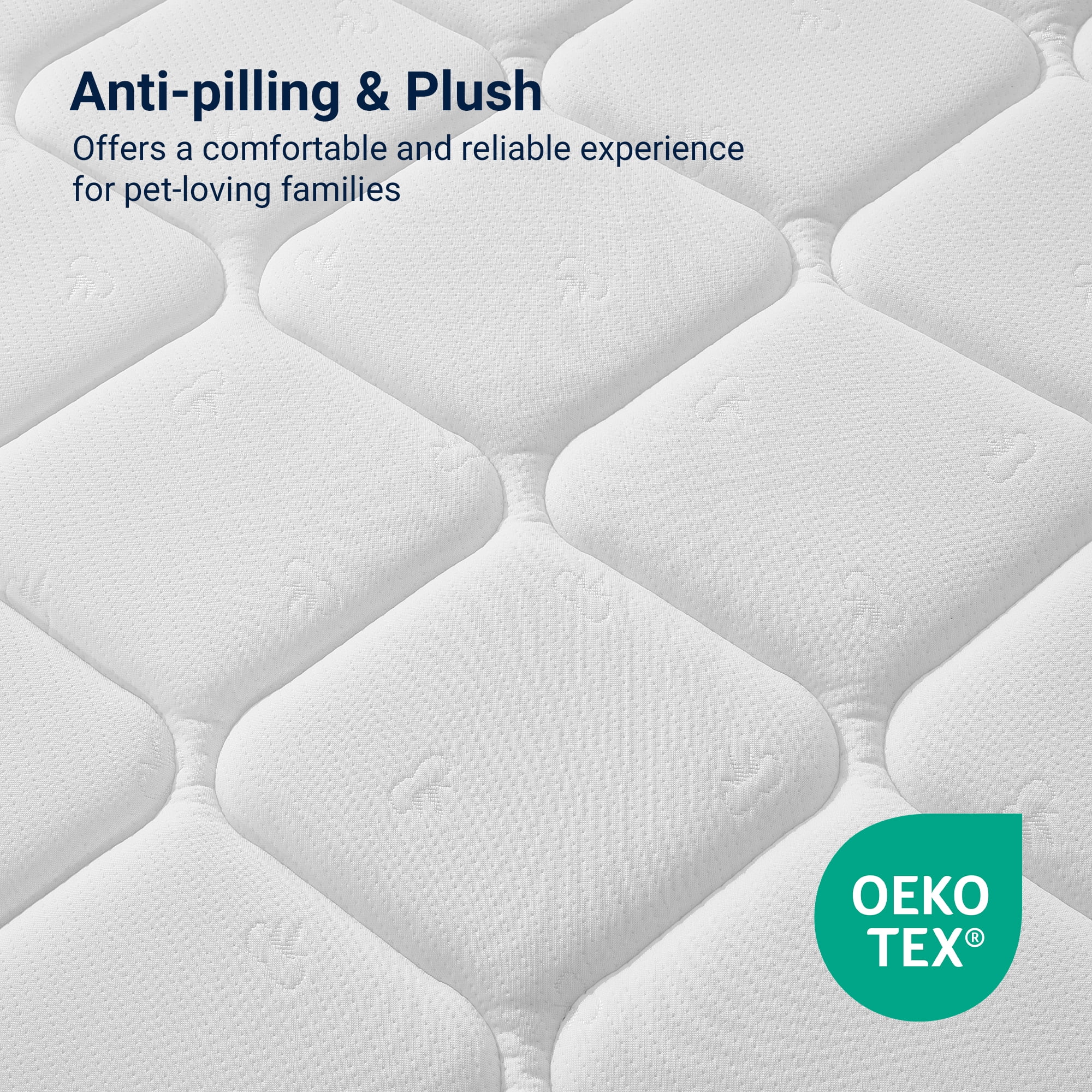 Avenco Breezure Pocket Spring Hybrid Queen Size Mattress 6 inch Motion Isolation Mattresses in a Box,Medium Firm