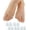 White, variant on Povihome Small Silicone Gel Toe Protectors, 5 Pairs (10 Pieces) Toe Sleeves for Pain Relief, Cushioning for Blisters, Corns, Calluses, Hammer Toe, Fit for Running, Hiking, High Heels
