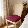 thumbnail image 4 of Rewenti Dining Chair Covers Kitchen Chair Covers Long Plushs Stool Covers Household Stool Covers, 4 of 7