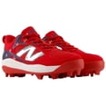 thumbnail image 6 of New Balance Youth 3000V7 USA LE Molded Baseball Cleats Red/White/Blue 12.5K, 6 of 6