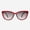 Burgundy, variant on Womens Sunglasses Trendy and Cool Retro Sun Glasses Vintage Cute Fashion Cat Eye Shades for Women Gela in Black