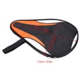 thumbnail image 4 of Bag Table Tennis Rackets Bat Bag Oxford  Pong Case Waterproof Dustproof Full  Orange, 4 of 7