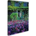 thumbnail image 2 of Trademark Fine Art "Monet's House With Tulips" Canvas Art by Kathy Yates, 2 of 3