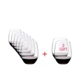 thumbnail image 2 of Juego 8 Copas Cabernet/Merlot, Riedel, Diseño sin Tallo The O, Lleva 8 y Paga 6, Capacidad 625 ml con Caja de Regalo, 2 of 2