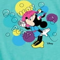 thumbnail image 3 of Disney - Minnie Mouse Blowing Bubbles Everywhere - Toddler & Youth Girls Short Sleeve Graphic T-Shirt, 3 of 5