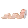 thumbnail image 1 of Unique Bargains 1 1/2 Inch 25 Yard Wide Satin Ribbon with Gold Edges Grosgrain Fabric Ribbon for Gift Wrapping, Dusty Pink, 1 of 7