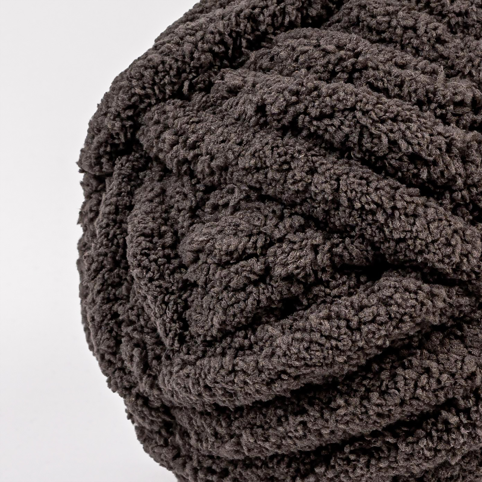 Crafted by Catherine Charcoal Chunky Chenille Jumbo Yarn, 41 yards, 10.5oz/300g (2 Pack)