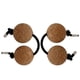 thumbnail image 1 of Sonajero 2 pares Cork Kashaka Sonajero Asalato Bola Instrumento de percusión Bolas africanas clásicas para música, 1 of 5