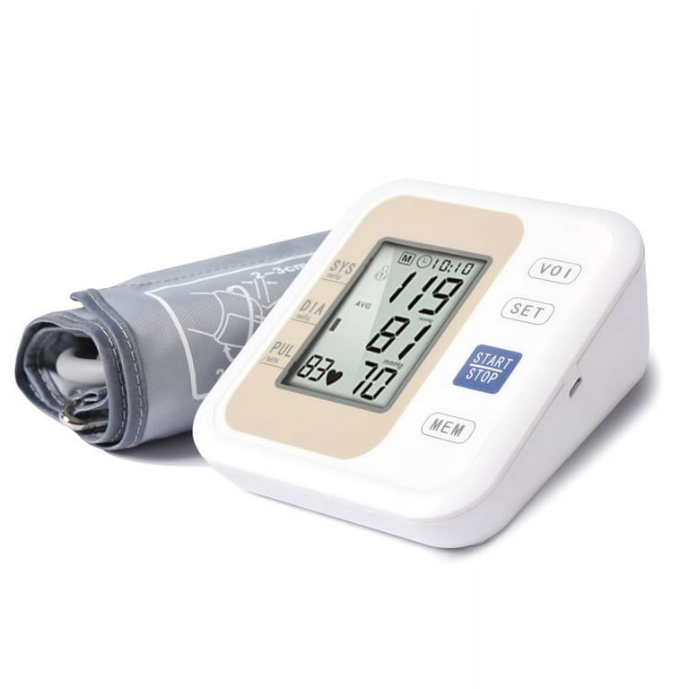 iProven Blood Pressure Monitor BPM-2244BT Upper Arm Machine, Case 4 AA  Batteries