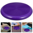 thumbnail image 1 of LIFKOME Inflated Wobble Cushion Balance Disc PVC Violet for Posture Correction 1Set, 1 of 6
