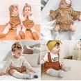 thumbnail image 5 of 5 Pack Baby Girl Knee High Socks Toddler Dress Socks Baby Bow Stocking Cotton Infant Socks, 5 of 7