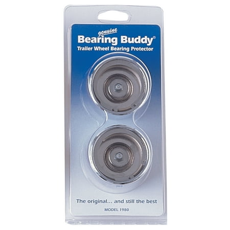 1/4 Chrome Steel Bearing - Bearing Buddy Chrome Trailer Wheel Bearing Protector | 2 Pack