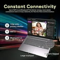 thumbnail image 4 of Lenovo Ideapad 3 15.6" FHD Chromebook, Intel Celeron N4500, 4GB RAM, 224GB Storage (64GB SSD+160GB Docking Station Set), ‎Intel UHD Graphics, Full Size Keyboard, Chrome OS, Artic Gray, 4 of 9