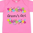 thumbnail image 4 of Inktastic Grannys Girl Bright Flowers Girls Baby Bodysuit, 4 of 5