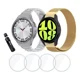 thumbnail image 1 of 2 Correa De Acero + Mica Para Samsung Galaxy Watch 4 5 Pro 6, 1 of 8