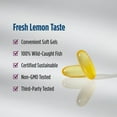 thumbnail image 6 of Nordic Naturals Complete Omega Softgels, Lemon, EPA & DHA, Fish Oil, 180 Ct, 6 of 9