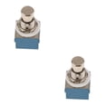 thumbnail image 3 of maskred 3PDT Stomp 9 Pins Footswitch Box Guitar Foot Stomp Pedal Effect Switch Style A 2Set, 3 of 6
