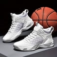 thumbnail image 3 of Men's Basketball Shoes, Summer Shock-Absorbing and Rebound Sneakers, Anti-Slip and Wear-Resistant Sneakers, 3 of 9