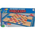 thumbnail image 4 of NCAA Kansas Jayhawks Checkers, Gray, Small, 4 of 5