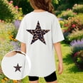 thumbnail image 2 of MAIHAN Girls Tshirts First Day Of School Shirts Crew Neck Short Sleeve T-Shirt Girls Summer Clothes Tops Casual Tee Tops for Kids, 2 of 6