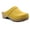 Mustard Lthr - Open Back, variant on KLÄGN Tuva Wood Open Back Grip Caramel Veg Tan Leather Clogs