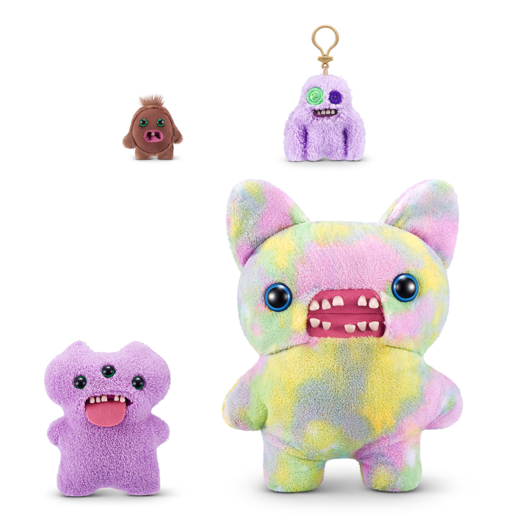 激レア！【USA版】FUGGLERぬいぐるみ Fuggler Baby Fuggs 3.5 inch Series 4 - Pack of 3 Random