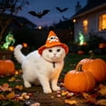 thumbnail image 6 of Gqtwoy Adjustable Pet Halloween Hat, Soft Comfortable Festive Accessories, Elastic Size for Party Cosplay, Pet Photography Props, Pet Costume for Holidays, 6 of 6