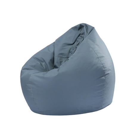 60 65cm Waterproof Stuffed Animal Storage Toy Bean Bag Oxford Cloth Chair Cover Large Beanbag Only Cover Color Rose Red Size 60x65cm