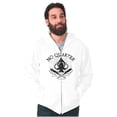 thumbnail image 4 of No Quarter Flag Mercy Defend Freedom Zip Up Hoodie Men's Women's Brisco Brands L, 4 of 6