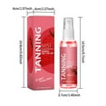 Herunwer Strawberry Tanning Mist, Face and Body Gradual Self Tanning