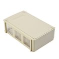 thumbnail image 3 of 1Pc Stackable Plastic Hardware Parts Storage Boxes Component Screws Toolbox Grey, 3 of 10