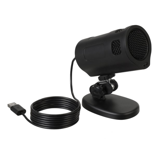 Blackweb Premium USB Recording Microphone, Black, CVL2003 Walmart