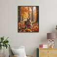 thumbnail image 4 of Paint By Numbers Kit for Adults Beginner - DIY Squirrel Autumn Leaves Forest Scene Canvas Painting Kits for Adults, Frameless Paint By Number for Adults for Home Wall Decor 16x20 Inch, 4 of 7