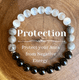 thumbnail image 3 of Pulsera de piedras naturales con ojo blanco y cuentas de piedra natural con mapa, hecha a mano, joyería de alta gama para hombres y mujeres, pulseras de cristal, 3 of 7