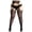 Black, variant on TEVEQ Women Tights Fishnet Stockings Leggings Thigh-High Black Socks Lace Pantyhose Pantyhose Suspender Size Stocking Womens Lace Plus A One Size
