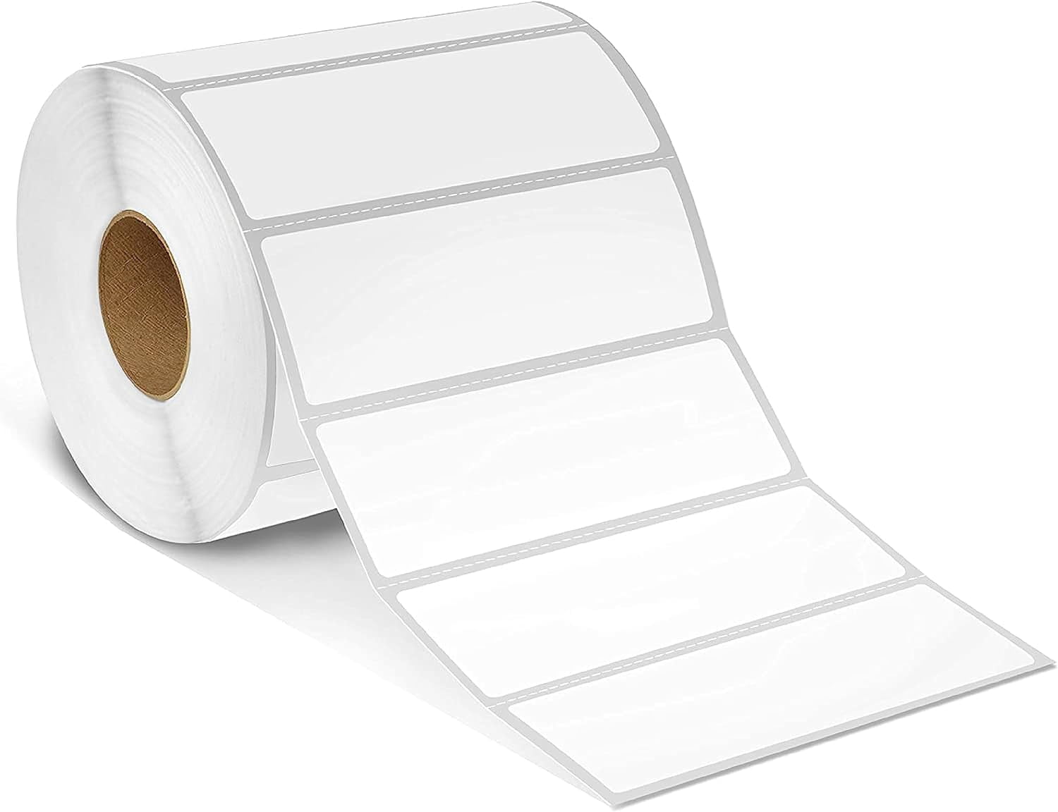 Strongmor ZB 3" X 1” Direct Thermal Labels for Barcodes, Postage Address, Shipping Labels, 1300 Count Per Roll (Pack of 6 Roll)